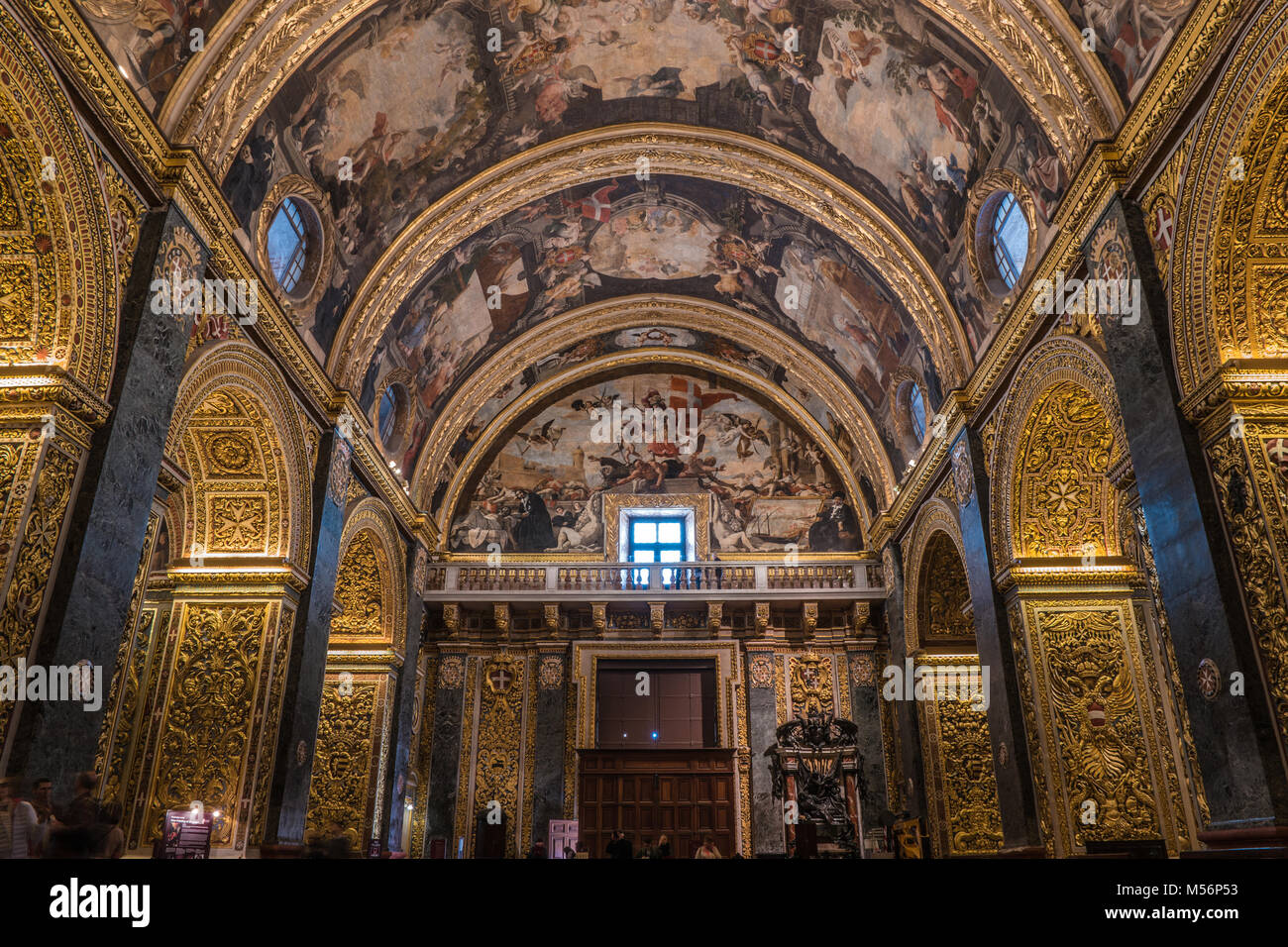 St John`s Co-Cathedral, Valletta, Malta, Europe. 02/12/2018. Stock Photo